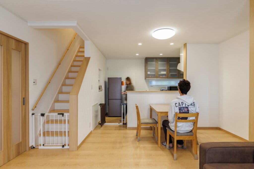  平屋にして本当によかった！子どもが安心して歩き回れる家