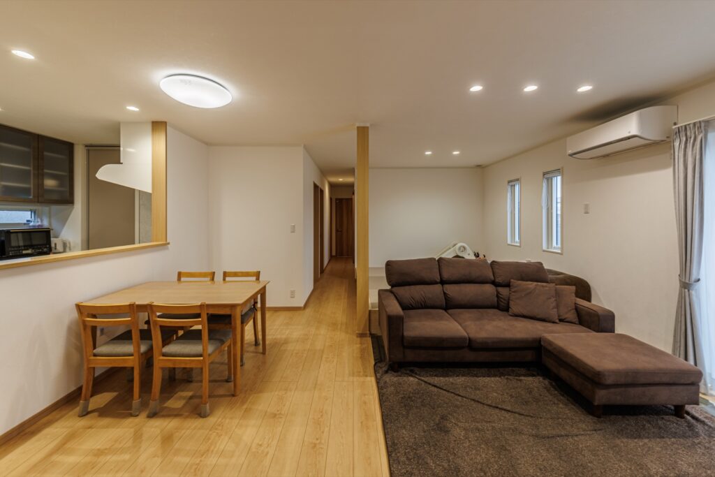 水戸・ひたちなかの平屋内観