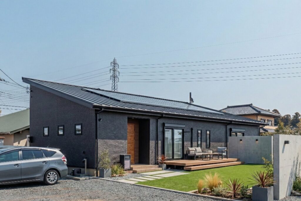 ひたちなか市平屋外観