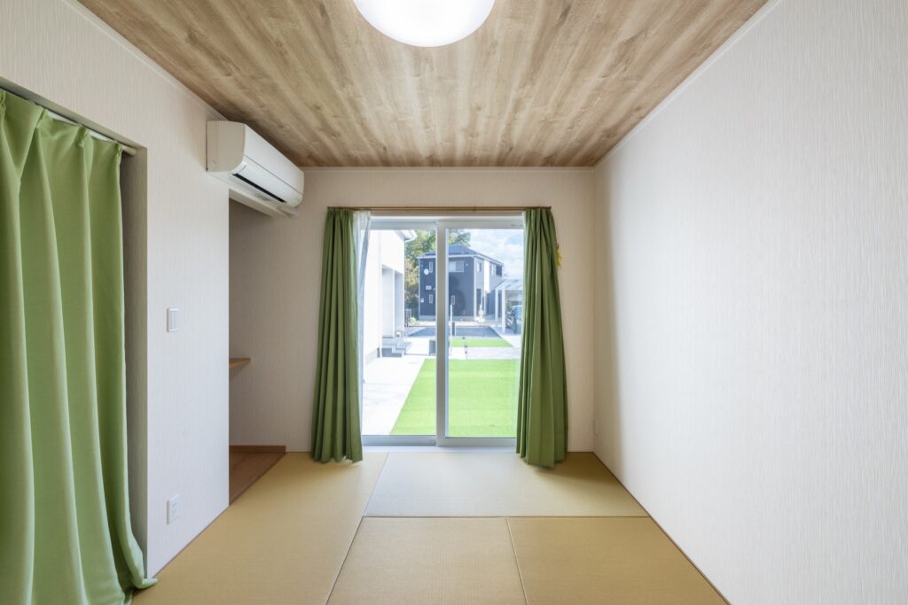 中庭のある平屋